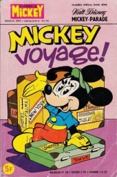 Mickey Parade (Supplément du Journal de Mickey) -63- Mickey voyage ! (1407 bis)