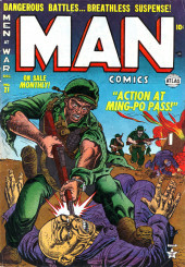 Man Comics (1949) -21- Action At Ming-Po Pass!
