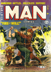 Man Comics (1949) -23- Fire At Will!