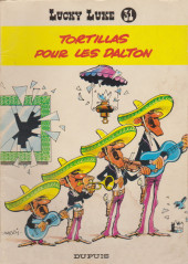 Lucky Luke -31a1970'- Tortillas pour les Dalton