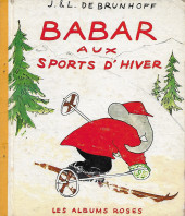 Les albums Roses (Hachette) -38- Babar aux sports d'hiver