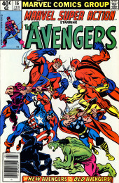 Marvel Super Action Vol.2 (1977) -16- The New Avengers vs. the Old Avengers!
