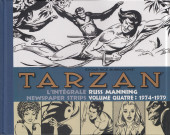 Tarzan : L'Intégrale Russ Manning  -4- Newspaper Strips Volume quatre : 1974-1979