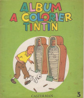 Tintin (Album à colorier) -3/03b- Album à colorier Tintin