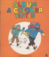 Tintin (Album à colorier) -3/06b- Album à colorier Tintin
