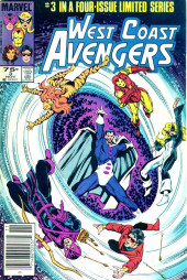 West Coast Avengers (Limited Series) (Marvel comics - 1984) -3- Issue # 3