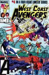 West Coast Avengers (Limited Series) (Marvel comics - 1984) -4- Issue # 4