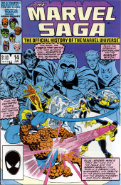 The marvel Saga the Official History of the Marvel Universe (1985) -14- Issue # 14