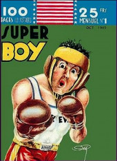 Super Boy (1re série) -1- Nylon CARTER 1 : Le typhon