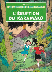 Jo, Zette et Jocko (Les Aventures de) -4B43bis- Le Rayon du Mystère 2e épisode, L'éruption du Karamako