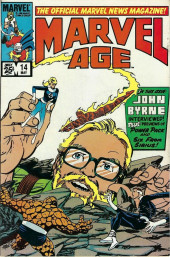 Marvel Age (1983) -14- Fantastic Four vs. Byrne