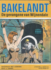 Bakelandt (en néerlandais) -3- De gevangene van Wijnedale