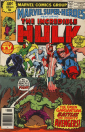 Marvel Super-heroes Vol.1 (1967) -80- The Green Gargantuan Battles the Mighty Avengers!