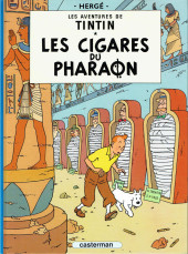 Tintin (Historique) -4d2013- Les cigares du pharaon