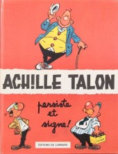 Achille Talon -3'- Achille Talon persiste et signe !