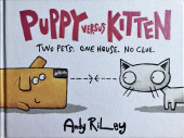 Puppy versus kitten