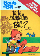 Boule et Bill -17a1984/05- Tu te rappelles, Bill ?