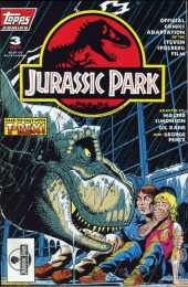 Jurassic Park (Topps comics - 1993) -3A- Face-to-Face with T-Rex!