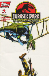 Jurassic Park: Raptors Attack (Topps comics - 1994) -4- Issue # 4