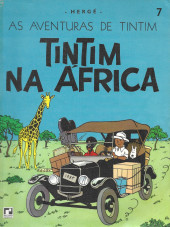 Tintim (As aventuras de) (Record) -25serie(7)- Tintim na África