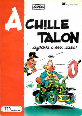 Couverture de Achille Talon (en portugais) -2- Achille Talon agrava o seu caso!