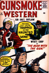 Gunsmoke Western (Atlas Comics - 1957) -51- Trapped in the Haunted Mine!/The Man with the Gun!
