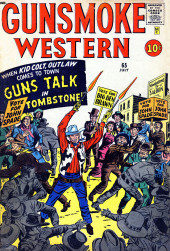 Gunsmoke Western (Atlas Comics - 1957) -65- Guns Talk in Tombstone!