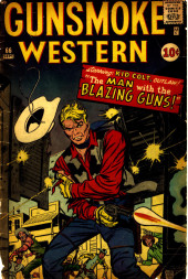 Gunsmoke Western (Atlas Comics - 1957) -66- The Man with the Blazing Guns!