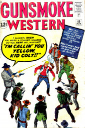 Gunsmoke Western (Atlas Comics - 1957) -69- I'm Calling You Yellow, Kid Colt!
