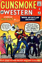 Gunsmoke Western (Atlas Comics - 1957) -70- When an Outlaw Escapes!