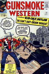 Gunsmoke Western (Atlas Comics - 1957) -77- He Can't Out-Draw Drago!
