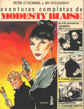 Modesty Blaise (en portugais) -INT- Aventuras completas de Modesty Blaise
