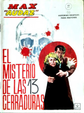 Max Audaz (1re série - Vértice - 1965) -11- El misterio de las 13 cerraduras