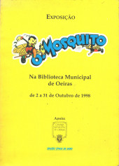 (Catalogues) Exposições de BD e Ilustração - O Mosquito