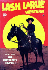 Lash LaRue Western (Fawcett Publications - 1949) -5- Issue # 5