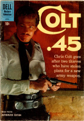Couverture de Colt 45 (Dell - 1960) -8- Issue # 8