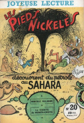Les pieds Nickelés (joyeuse lecture) (1956-1988) -20- Les Pieds Nickelés découvrent du pétrole au Sahara
