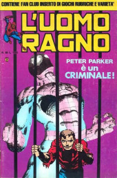 L'uomo Ragno Vol. 2 (Editoriale Corno - 1982)  -58- Peter Parker è un Criminale!