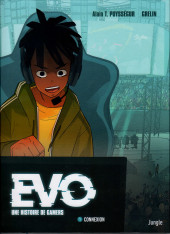 Couverture de Evo, une histoire de gamers -1- Connexion