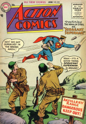 Action Comics (1938) -205- Sergeant Superman!