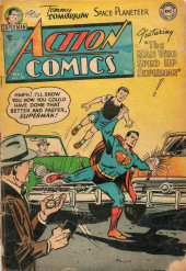 Action Comics (1938) -192- The Man Who Sped Up Superman!