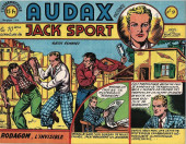 Audax (1re série - Audax présente) (1950) -9- Jack SPORT : Rodagom, l'invisible
