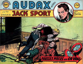Audax (1re série - Audax présente) (1950) -62- Jack SPORT : Fausses pièces en or vrai