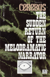 Cerebus (1977) -102- The Sudden Return of the Melodramatic Narrator