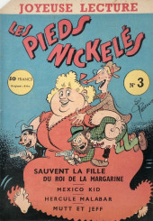 Les pieds Nickelés (joyeuse lecture) (1956-1988) -3- Les Pieds Nickelés sauvent la fille du Roi de la margarine