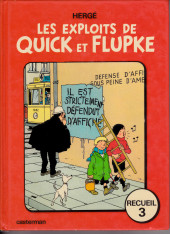 Quick et Flupke -3- (Casterman, couleurs) -REC3 84- Recueil 3
