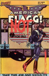 American Flagg! Vol.1 (First Comics - 1983) -8- Take This Job and Shove It!!