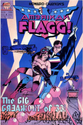 American Flagg! Vol.2 (Howard Chaykin's) (First Comics - 1988) -4- The Big Breakout of '33!