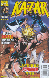 Ka-Zar (Forum/Planeta DeAgostini - 1998) -16- ¿Puede Ka-Zar limpiar su nombre... ...Antes de que Punisher actúe?