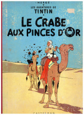 Tintin (Historique) -9B22 zero- Le crabe aux pinces d'or